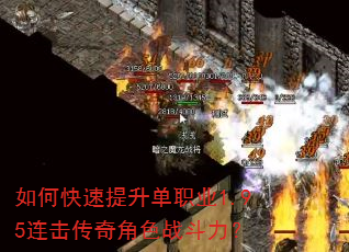 如何快速提升单职业1.95连击传奇角色战斗力? 如何快速提升单职业1.95连击传奇角色战斗力?