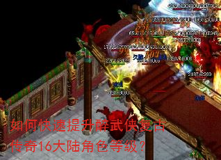 如何快速提升醉武侠复古传奇16大陆角色等级? 如何快速提升醉武侠复古传奇16大陆角色等级?