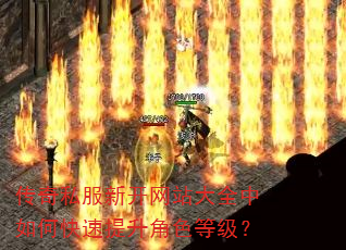 传奇私服新开网站大全中如何快速提升角色等级? 传奇私服新开网站大全中如何快速提升角色等级?