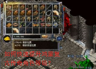 如何快速提升鸿蒙复古传奇角色等级? 如何快速提升鸿蒙复古传奇角色等级?