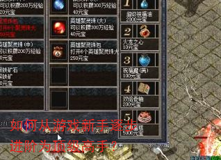 如何从游戏新手逐步进阶为顶级高手? 如何从游戏新手逐步进阶为顶级高手?