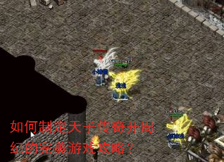 如何制定天子传奇开周纪的完美游戏攻略? 如何制定天子传奇开周纪的完美游戏攻略?