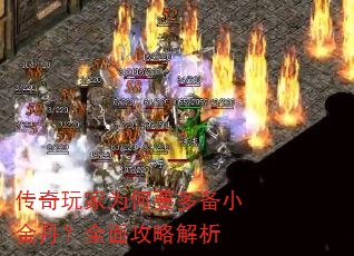 传奇玩家为何要多备小金丹?全面攻略解析 传奇玩家为何要多备小金丹?全面攻略解析
