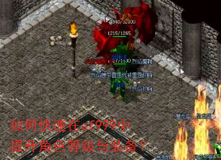 如何快速在sf999中提升角色等级与装备? 如何快速在sf999中提升角色等级与装备?