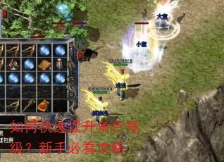 如何快速提升角色等级?新手必看攻略 如何快速提升角色等级?新手必看攻略