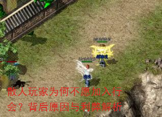 散人玩家为何不愿加入行会?背后原因与利弊解析 散人玩家为何不愿加入行会?背后原因与利弊解析