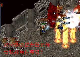 如何快速提升蓝色传奇私服角色等级? 如何快速提升蓝色传奇私服角色等级?