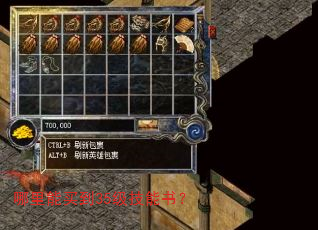 哪里能买到35级技能书? 哪里能买到35级技能书?