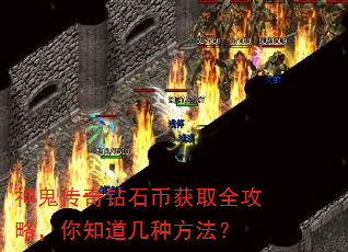 神鬼传奇钻石币获取全攻略,你知道几种方法? 神鬼传奇钻石币获取全攻略,你知道几种方法?