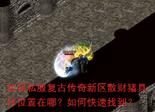 武易私服复古传奇新区散财猪具体位置在哪?如何快速找到? 武易私服复古传奇新区散财猪具体位置在哪?如何快速找到?